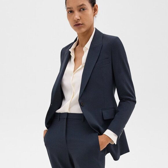 NWT Theory Etiennette Blazer in Good Wool - Picture 3 of 4